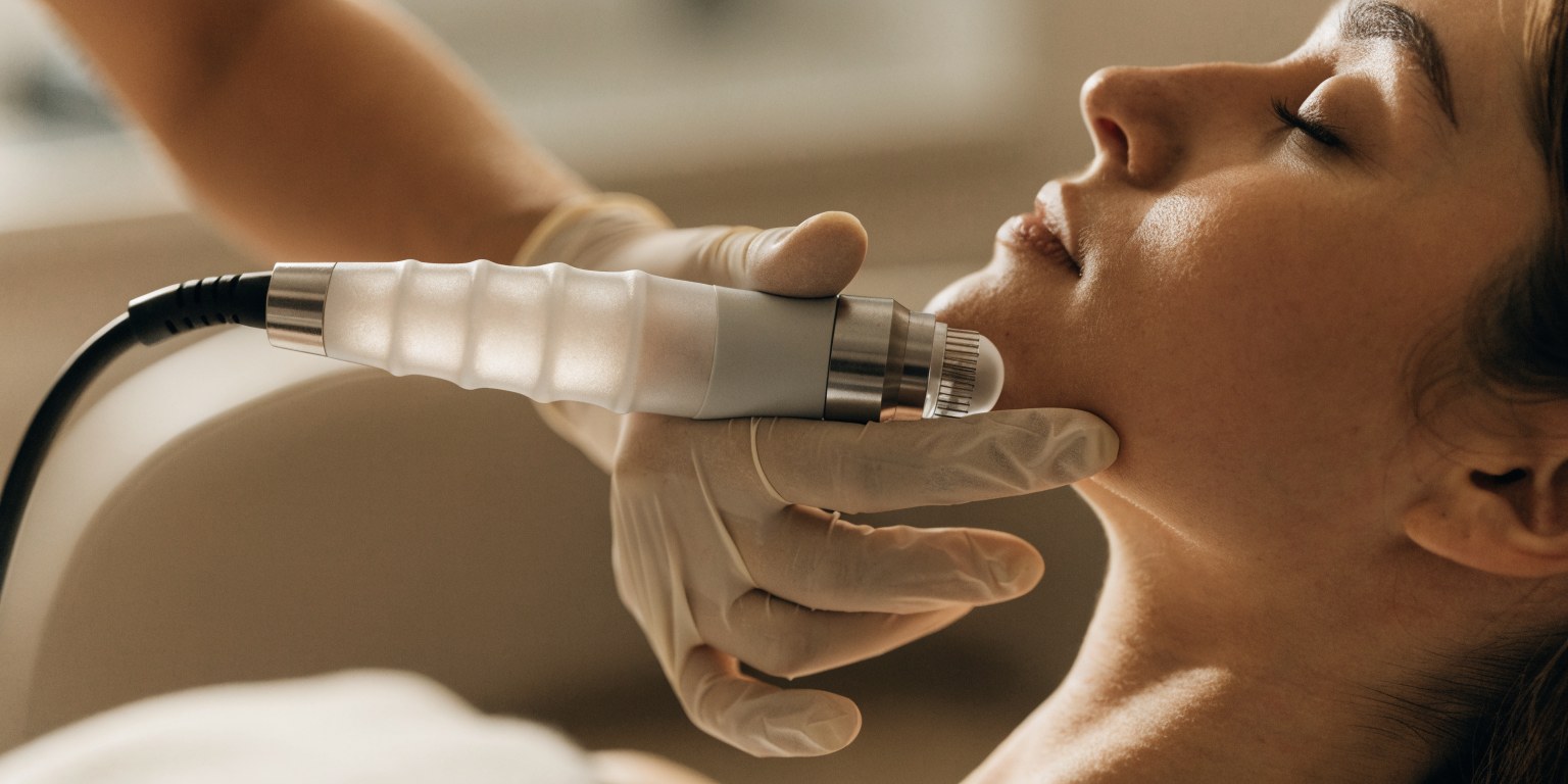 Dispositivo Morpheus8 per il trattamento di radiofrequenza frazionata con microneedling